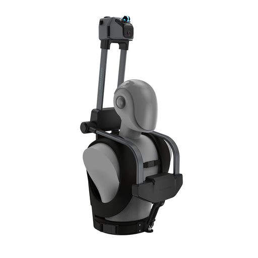3DMakerPro Backpack Kit head-mounted mount for hands-free 3D scanning on foot