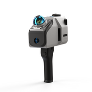 3DMakerPro Eagle Max terrestrial LiDAR scanner front view with multi-camera array and handle