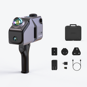 3DMakerPro Eagle Max LiDAR scanner kit contents with carrying case and adapters