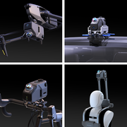 3DMakerPro Eagle LiDAR scanner mounting options for aerial, vehicle, bicycle and backpack capture