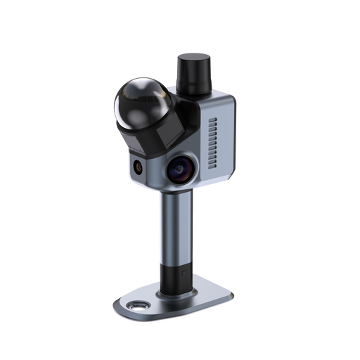 3DMakerPro Hawk LiDAR scanner front view with AMOLED touchscreen