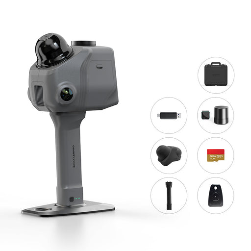 3DMakerPro Raven Max RTK SLAM LiDAR scanner kit with RTK module and accessories
