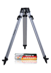 Nedo Medium-Duty Aluminum Tripod Quick Clamp, full view with Made in Germany badge.