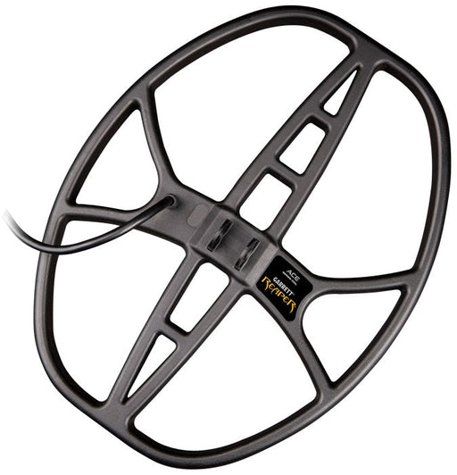 Garrett ACE series 14 by 11 inch DD Reaper search coil with cover