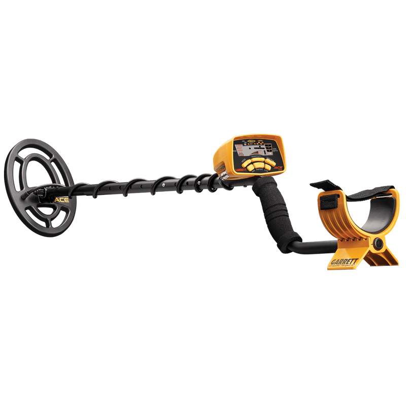 Garrett ACE 250 metal detector with 6.5 by 9 inch PROformance coil