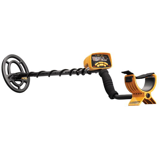 Garrett ACE 250 metal detector with 6.5 by 9 inch PROformance coil