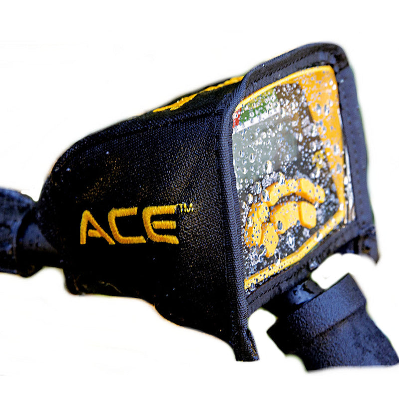 Garrett ACE 400 stem armrest and grip