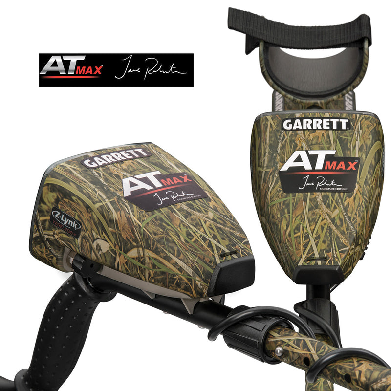 Garrett AT Max Jase Robertson camo control housing with Z-Lynk wireless