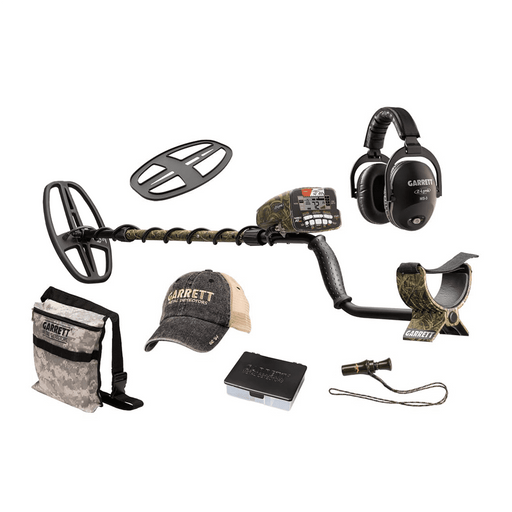Garrett AT Max Jase Robertson edition camo detector with included accessories