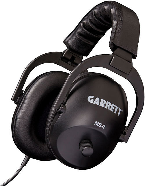 Garrett MS-2 headphones included with the AT Pro metal detector