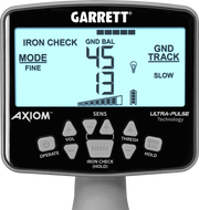 Garrett Axiom pulse induction gold metal detector