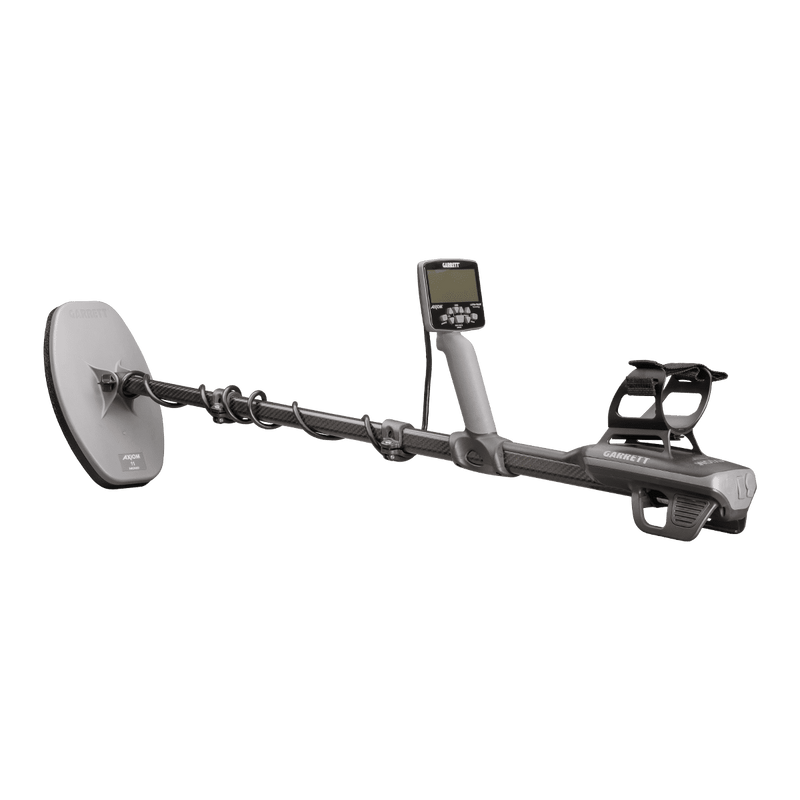 Garrett Axiom Lite gold detector with 11 inch mono coil