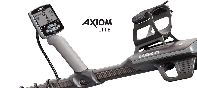 Garrett Axiom Lite ground balance across mineralized ground and saltwater