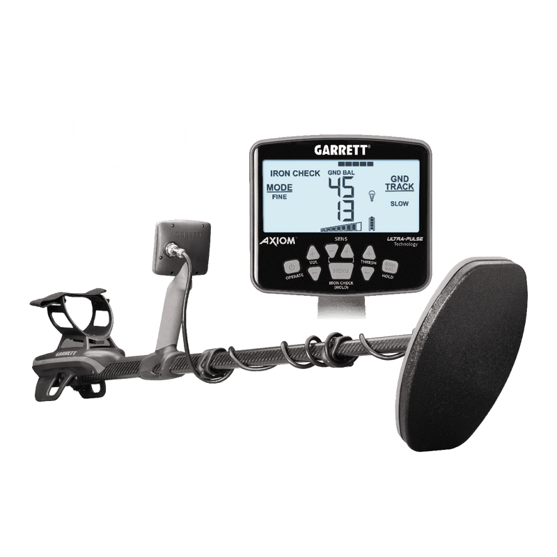 Garrett Axiom Lite pulse induction gold metal detector