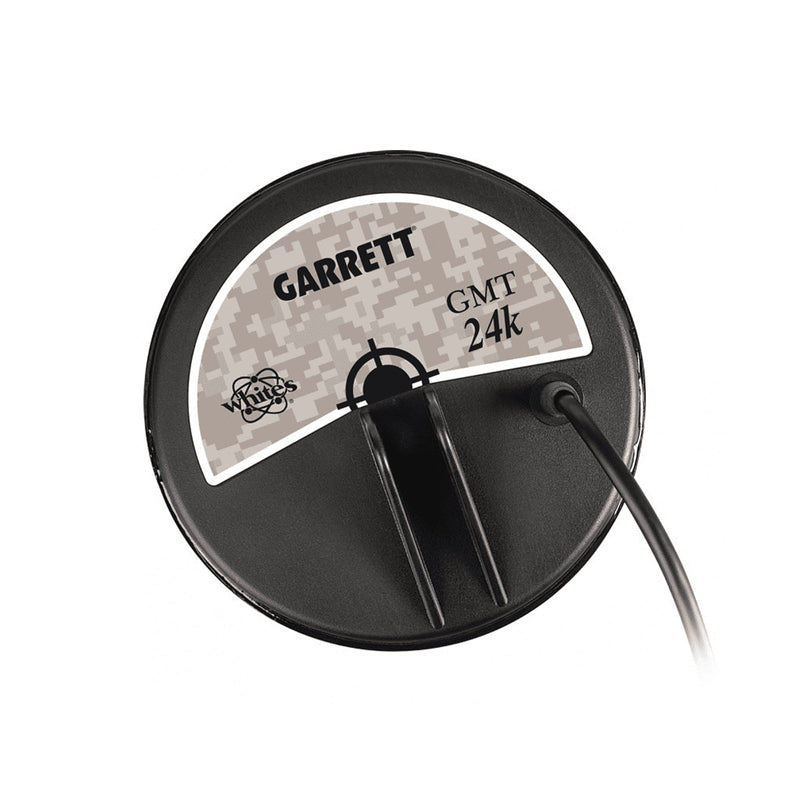 Garrett 6 inch round search coil with cover for the Goldmaster 24K