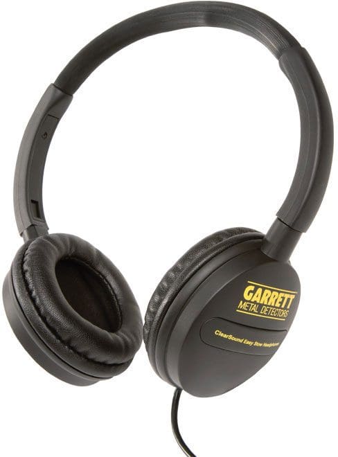 Garrett ClearSound headphones included with the Goldmaster 24K