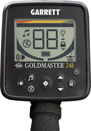 Garrett Goldmaster 24K backlit display and control panel