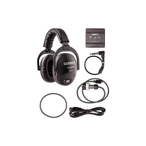 Garrett MS-3 Z-Lynk wireless headphone and transmitter kit