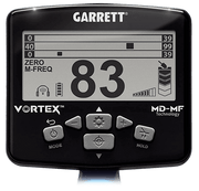Garrett Vortex VX9 metal detector parts and lightweight collapsible design